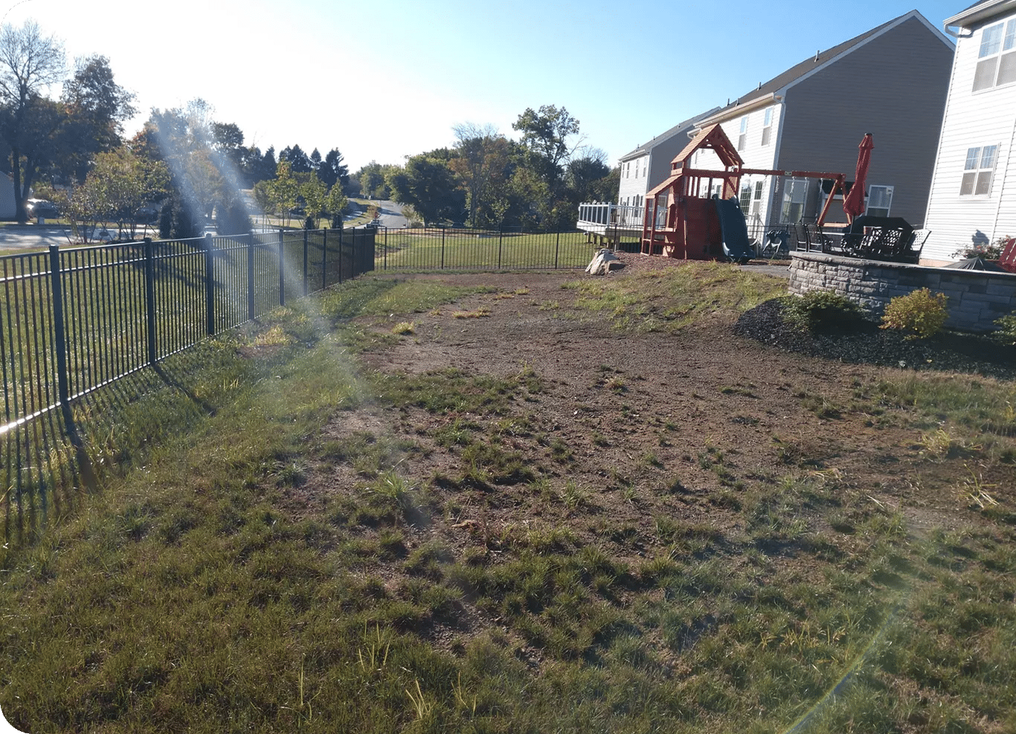 sod installation before